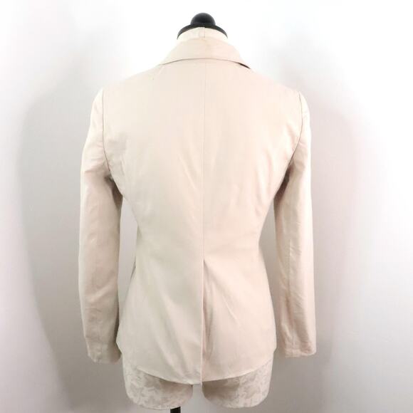 Theory Beige Blazer Women’s Size 6 | Career Professional Jacket - Picture 7 of 9